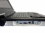 15 İnç LED Renkli Taşınabilir Ultrason Makinesi, 60 Derece Tarama Açısı ve Konfigürasyon Prob 2.0MHz-5.0MHz